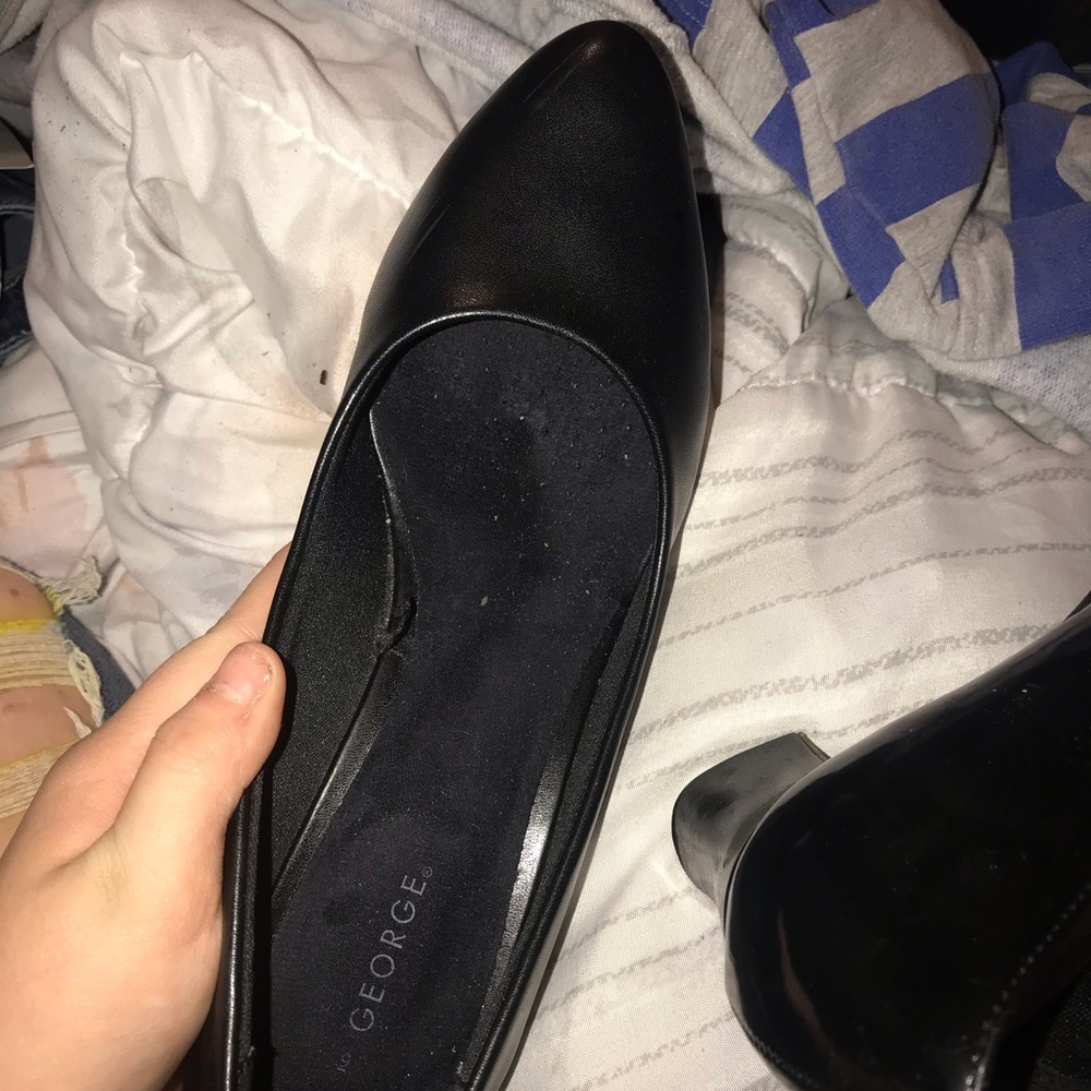 Black heels